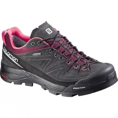 Botas de Montaña Salomon X Alp LTR GTX Mujer - Gris Oscuro / Rosas - Chile XAL648513